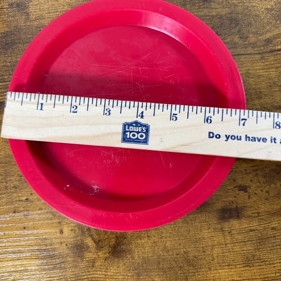 Kids Lot Of 4 Divided Trays 4 Plates 8 Spoons Reusable Plastic 16 Pc Colorful - Picture 3 of 8